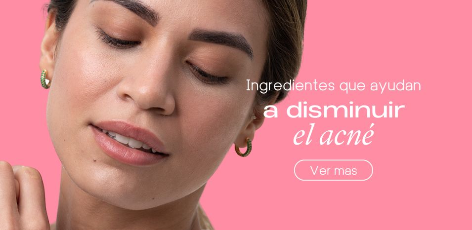 Ingredientes activos que ayudan a disminuir el acné