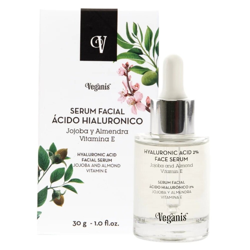 Serum Facial Ácido Hialurónico 30 ml. - Veganis