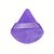 Esponjita Triangular Lila por unidad