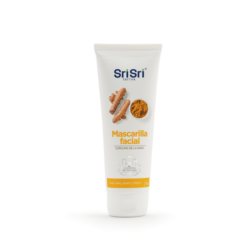 Mascarilla Facial de Cúrcuma de la India 100 g